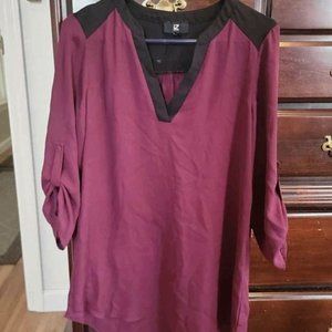 Large Burgundy Top